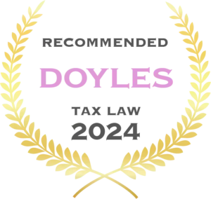 Doyle’s Guide 2024 Leading Tax Law Firm Award for Tax Lawyers Perth